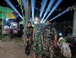 Sinergi Hebat, Babinsa Koramil 0822/12 Sukosari Gandeng Banser Jaga Wilayah