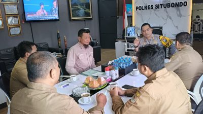 Jaga Kamhut Wilayah Utara, ADM Perhutani Intruksikan Asper Perkuat Sinergi dengan Polres Situbondo