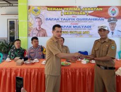 Sertijab Kades Gayam Lor. Camat Botolinggo “Terimakasih dan Selamat Bertugas”