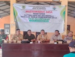 Pemdes Klampokan Kec Klabang Gelar Musdes Penetapan DU-RKPDes Tahun Anggaran 2026