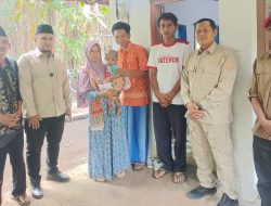 Serahkan Donasi, DPD PPDI Bondowoso Sambangi Balita Penderita Tumor.