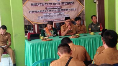 Pemdes Botolinggo Gelar Musdes Penetapan RKPDes T.A. 2026