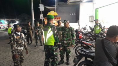 Apel dan Patroli Gabungan TNI-Satpol PP-Banser Wujudkan Keamanan Wilayah Kec. Klabang