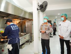 Kapolrestabes Surabaya Cek Kebersihan Dapur SPPG Pastikan MBG Higienis dan Aman