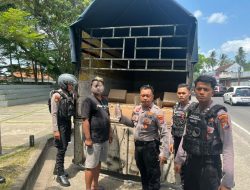 Ribuan Botol Arak dari Bali diamankan Polresta Banyuwangi