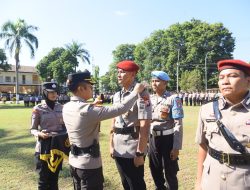 Kapolres Bondowoso Pimpin Sertijab Kasat Reskrim