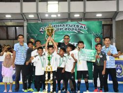 Sorak Kemenangan di GOR Pelita, Dandim Cup I Lahirkan Juara dan Semangat Kebersamaan