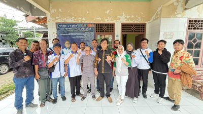 Dewan Pengawas BPJS Kesehatan Siruaya Utamawan Sambangi KSPI Lampung