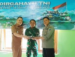 Momen HUT TNI ke-80, Koramil 0822/14 Prajekan Dapat Kejutan