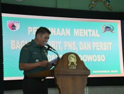 Kasdim 0822 Tekankan Pentingnya Disiplin & Ketahanan Mental Prajurit di Era Tantangan Global