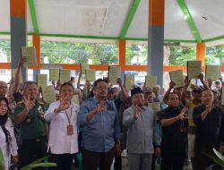 Perhutani Bondowoso Lakukan Perjanjian Kerjasama Bersama 48 Petani di Desa Taman