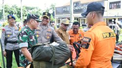 Kasdim 0822 Hadiri Apel Kesiapsiagaan Tanggap Darurat Bencana Hidrometeorologi Bondowoso