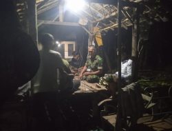 Babinsa Tenggarang Datang, Warga Senang. TNI Hadir untuk Rakyat