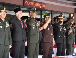 Dandim 0822 Bersama Danramil Hadiri Upacara Hari Pahlawan, Teguhkan Semangat Melanjutkan Perjuangan Bangsa