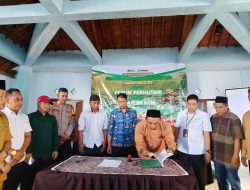 Perhutani Bondowoso bersama LMDH Rengganis Teken PKS Pengelolaan Lahan dengan Petani Kopi