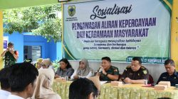 Sosialisasi Aliran Kepercayaan dan Keagamaan Masyarakat, Kasdim 0822 : Tekankan Pentingnya Cinta Tanah Air dan Moderasi Beragama