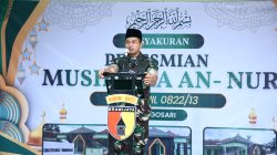 Mushola AN-NUR Koramil Tlogosari Diresmikan, Komitmen Kodim 0822 Perkuat Pembinaan Mental Prajurit