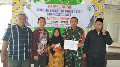 Pemdes Gayam Kidul Salurkan BLT Dana Desa T.A 2025 kepada 36 KPM