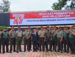 Komitmen Bela Negara, Polhut Perhutani KPH Bondowoso Ikuti Upacara di Pemkab Bondowoso