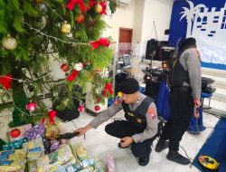 Berikan Rasa Aman Perayaan Natal, Polres Bondowoso Laksanakan Sterilisasi Semua Gereja