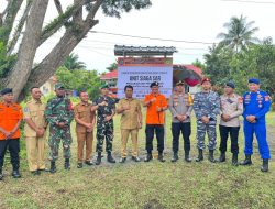 Kolonel Inf Rinto Wijaya Danbrigif TP 28/Bari Fola hadir Peresmian Unit Siaga SAR Kabupaten Halmahera Timur