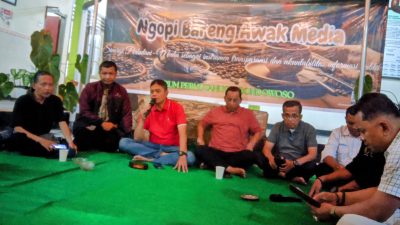 Ngopi Bareng Media, ADM Perhutani  ” Media Adalah Mitra Kerja Strategis “