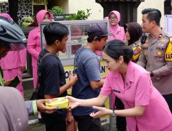 Polresta Sidoarjo Bersama Bhayangkari Awali Tahun Dengan Aksi Sosial