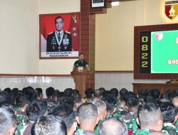 Jam Komandan Kodim 0822, Dandim Tekankan Dukung MBG Dan KDKMP Serta Dorong Peran Aktif Babinsa