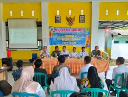 Babinsa Hadiri Musrenbangdes RKPD 2027, TNI AD Dukung Ketahanan Pangan Berkelanjutan