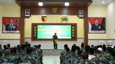 Dandim 0822 Bondowoso Jadikan Isra Mi’raj Momentum Penguatan Moral dan Integritas TNI