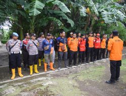 Korban Tenggelam Belum Ditemukan, Polres Bondowoso Bersama Basarnas Terus Lakukan Pencarian