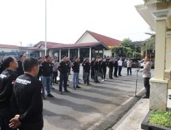 Pimpin Apel Khusus, Kapolres Kediri Tegaskan Komitmen Berantas Narkoba