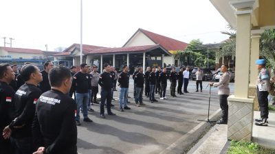 Pimpin Apel Khusus, Kapolres Kediri Tegaskan Komitmen Berantas Narkoba