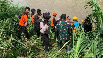 Polres Bondowoso bersama Tim Gabungan Berhasil Temukan Korban Hanyut di Bendungan Sampean Baru