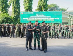 Kolonel Inf Rinto Wijaya  Danbrigif TP 28/BF Menerima Alih Kodal Yonif TP 822/SM
