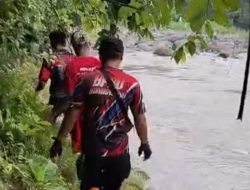 Seorang Pria Diduga Hanyut di Sungai Sampean Baru, Warga Desa Gentong Bersama Tim Lakukan Pencarian