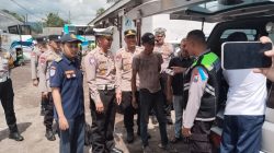 Hari Pertama Ops Keselamatan Semeru, Polres Bondowoso Cek Kesehatan Sopir Angkutan Umum