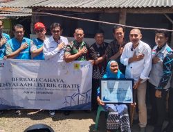 Listrik Menyala, Warga Tapen Bahagia. Nasim Khan : Bukti Nyata PLN UP3 Situbondo Realisasikan Bantuan