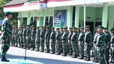 Upacara 17-an Kodim 0822 Sampaikan Pesan Pangdam : Mudik Aman, Tetap Jaga Nama Baik TNI