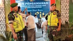 Mudik Aman dan Nyaman, Babinsa Kodim 0822 Siaga di Pos Pantau Idul Fitri 1447 H Maesan