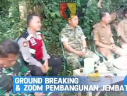 Terhubung Secara Virtual dengan Pangdam V/BRW, Jembatan Penghubung Desa Gayam – Klekean dan Sempol Segera Dimulai