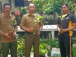 Bibit Alpukat hingga Jati Disalurkan, Mapolres Bondowoso Siap Jadi Ruang Hijau