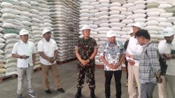Ketahanan Pangan Terjaga, Dandim 0822 Bersama DPR RI Cek Gudang Bulog