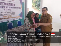 Pemdes Cindogo Salurkan BLT-DD Tiga Bulan kepada 8 KPM Tahun Anggaran 2026