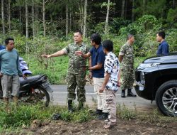 Yon TP Dibangun di Lereng Ijen, Dandim Bondowoso Sebut Akan Jadi Penguat Ketahanan Pangan