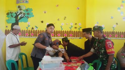 Babinsa Dawuhan Dampingi Khitan Massal Gratis, Wujud Kepedulian TNI kepada Masyarakat