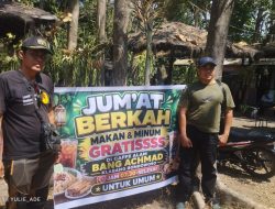 Warung Bebek Cafe Alam Klabang Milik Bang Achmad, Sediakan 125 Makan Minum Gratis Untuk Warga