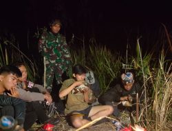 Babinsa dan Tim Gabungan Berhasil Evakuasi Tiga Pendaki Hilang di Gunung Kricing