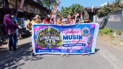 Karnaval HUT RI ke-81 Meriah, KS SDN Botolinggo 1 “Murid Menampilkan Pakaian Adat Nusantara dan Drumband”