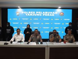 Polres Pelabuhan Tanjung Perak Amankan 27 Tersangka dan Sita 1 Kilogram Sabu